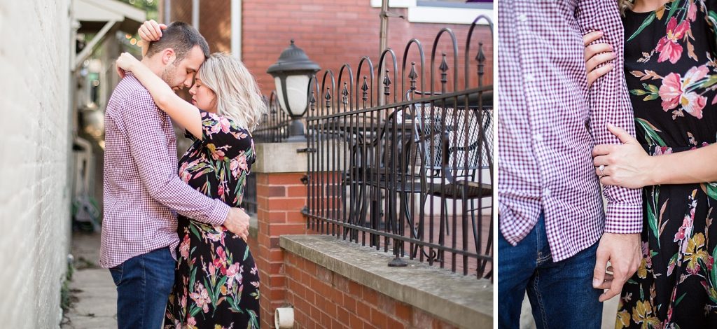 St. Charles engagement portraits with Hollyberry Studio