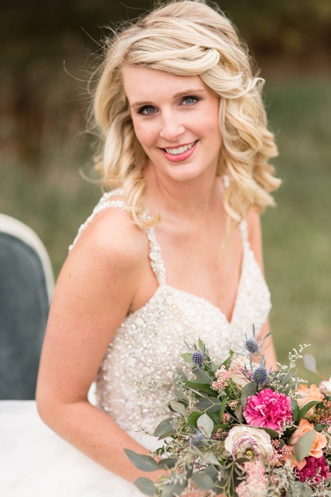 classic bridal portrait photographed by Hollyberry Studio
