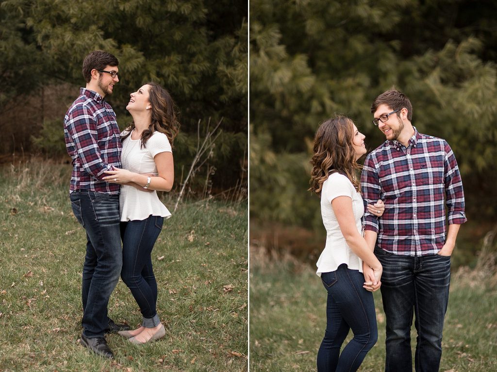Spark Retreat engagement session portraits by Hollyberry Studio