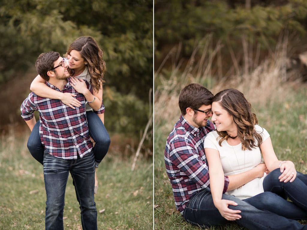Chicago IL wedding photographer Hollyberry Studio engagement session