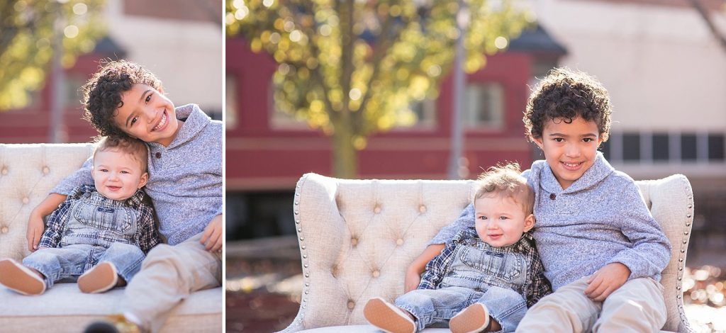 IL family photographer Hollyberry Studio captures family portraits in St. Charles MO