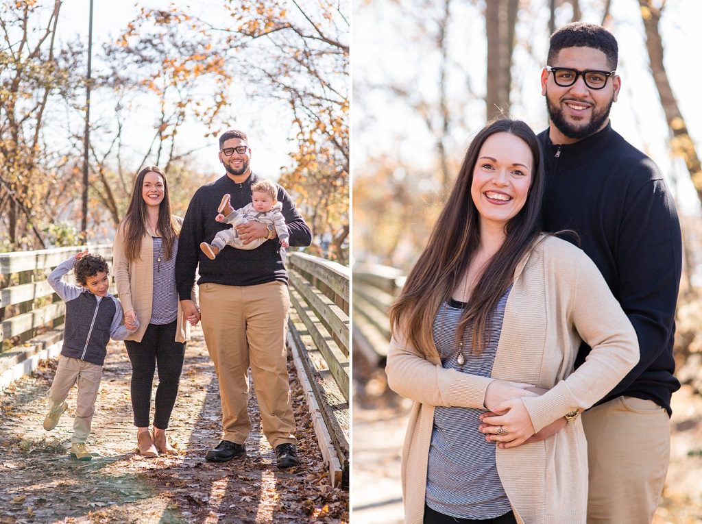 Family portraits at Frontier Park with St. Louis family photographer Hollyberry Studio