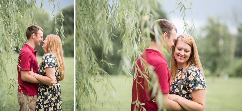 engagement session with St. Louis wedding photographer Hollyberry Studio