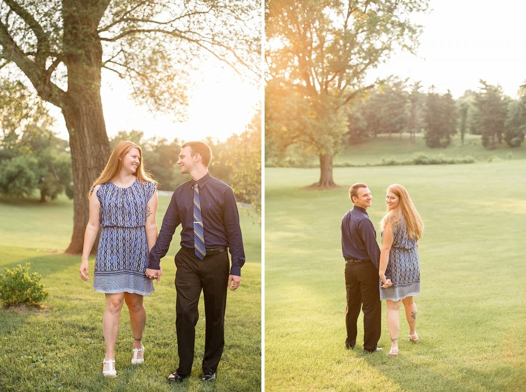 Kuhs Estate and Farm engagement portraits with Hollyberry Studio