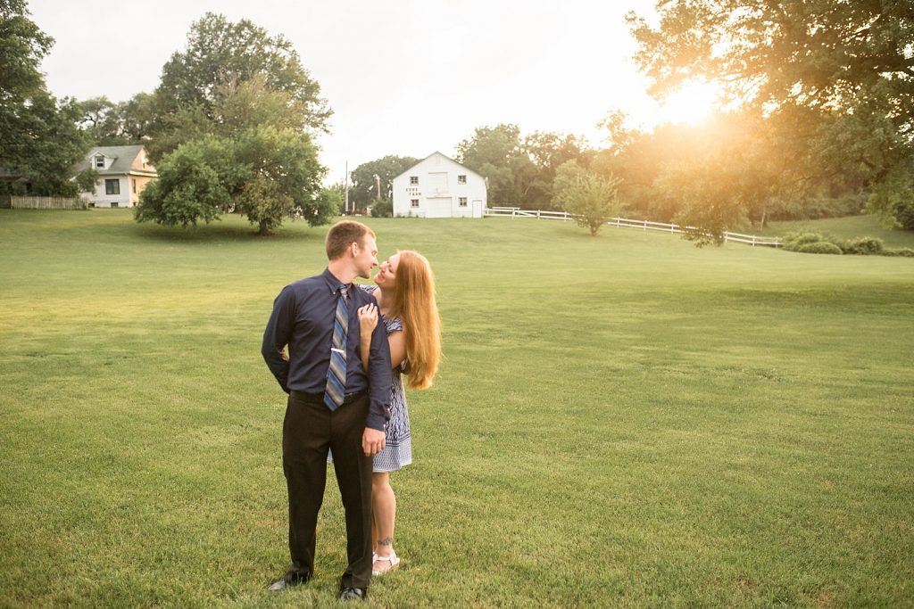 Kuhs Estate and Farm engagement session at Hollyberry Studio
