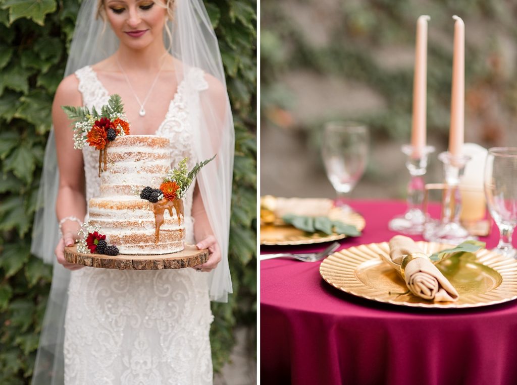 Wedding dessert inspiration photographed by St. Louis wedding photographer HollyBerry Studio