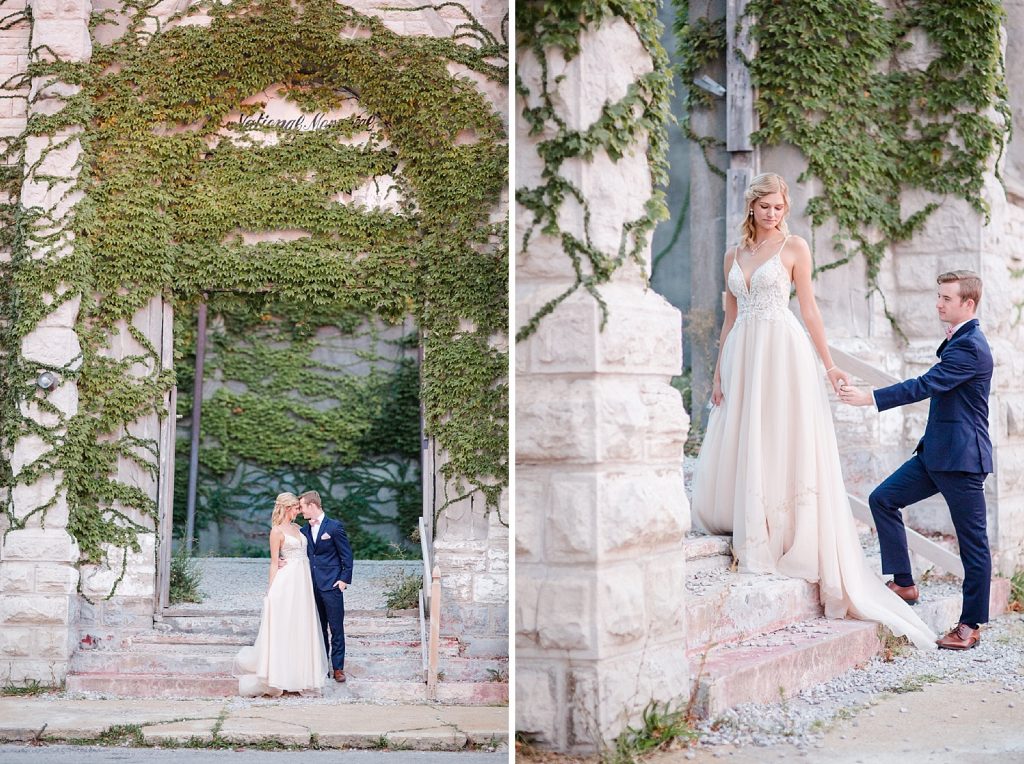 HollyBerry Studio photographs wedding portraits in St. Louis
