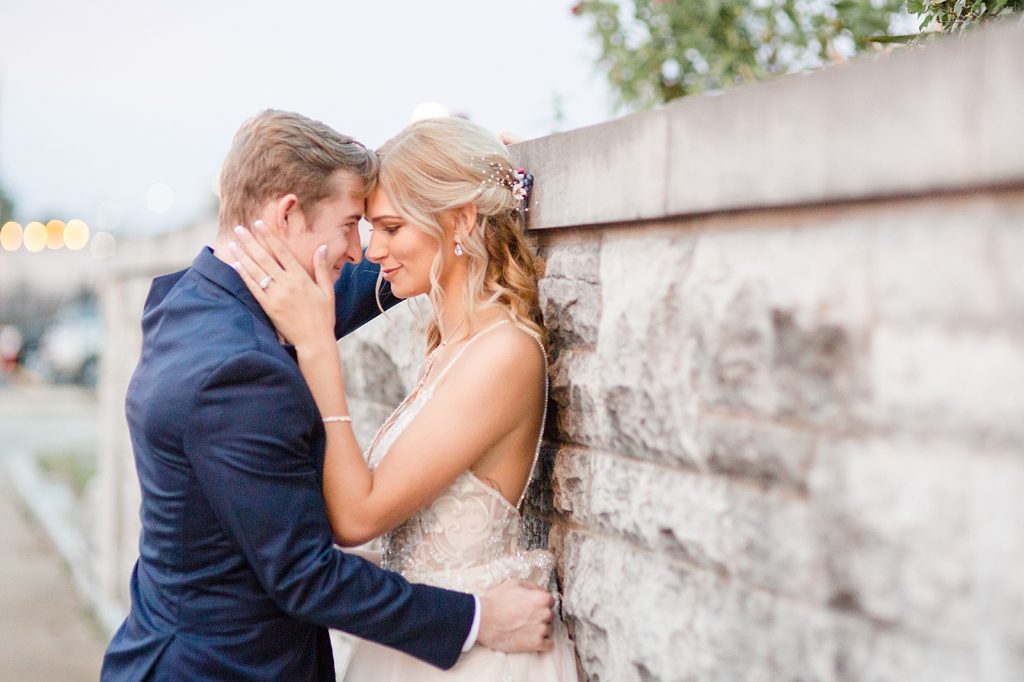 Midtown St. Louis MO wedding portraits with HollyBerry Studio