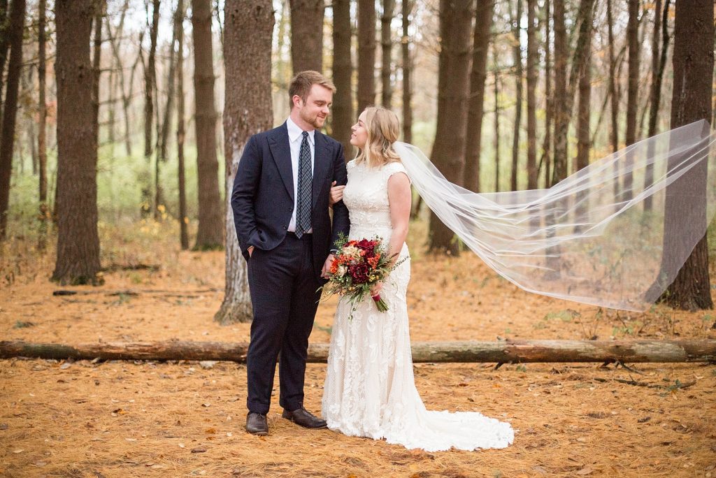 bride in Perfect Dress wedding gown photographed by MO wedding photographer Hollyberry Studio