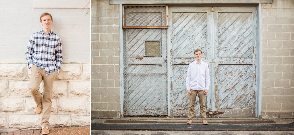 St. Charles and Frontier Park senior portraits with Hollyberry Studio