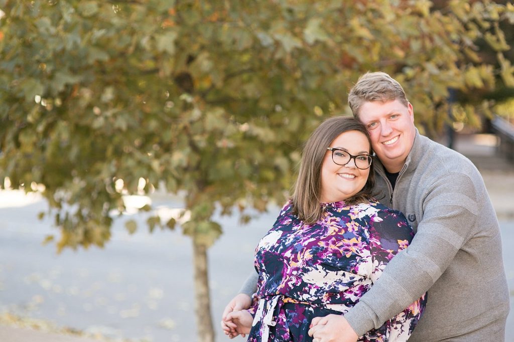 engagement session with wedding photographer Hollyberry Studio in St. Louis
