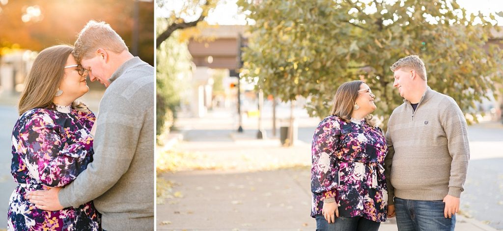 STL engagement session with wedding photographer Hollyberry Studio