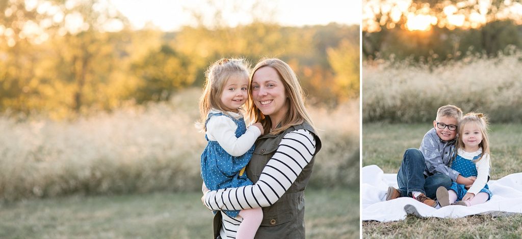 family session at Queeny Park with Hollyberry Studio