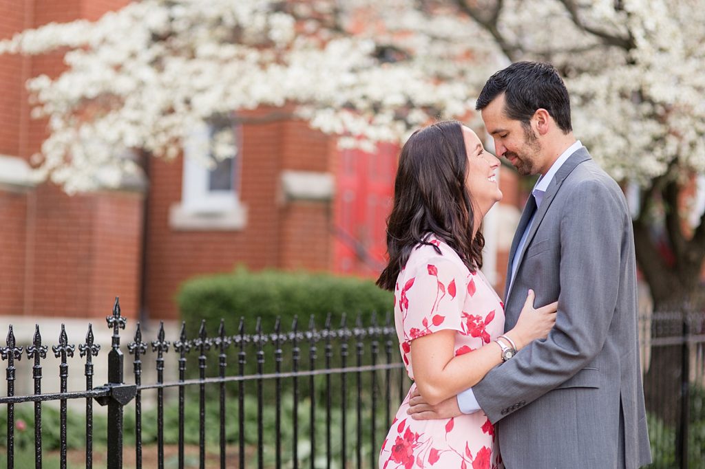 spring engagement session with Hollyberry Studio