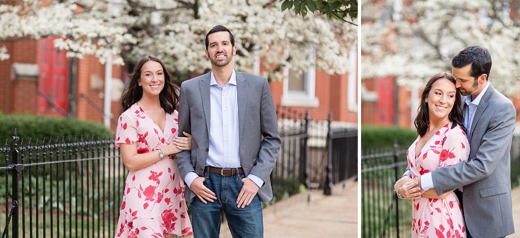 spring engagement portraits with Hollyberry Studio