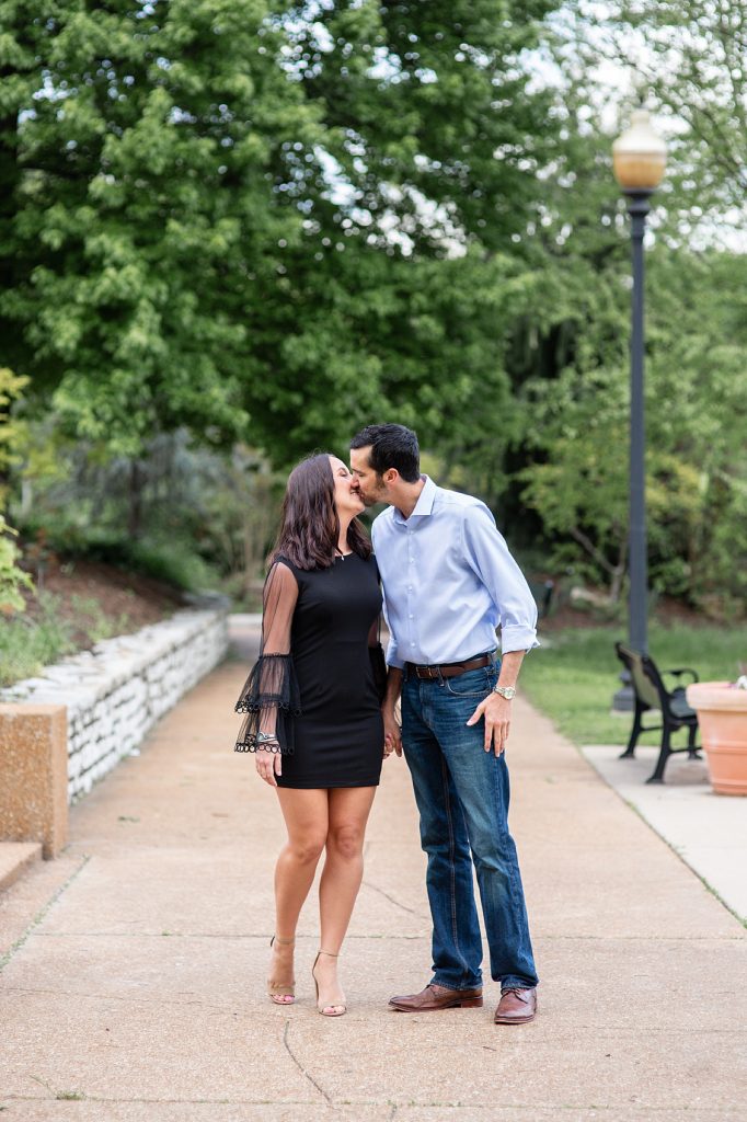 Soulard MO engagement portraits with Hollyberry Studio