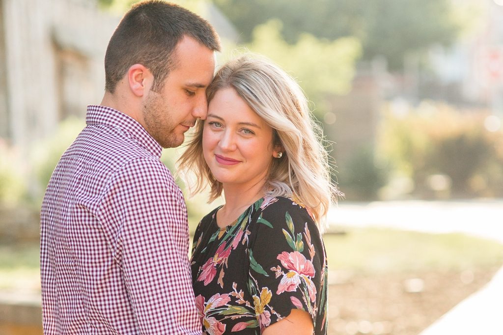 St. Charles engagement portraits with Hollyberry Studio