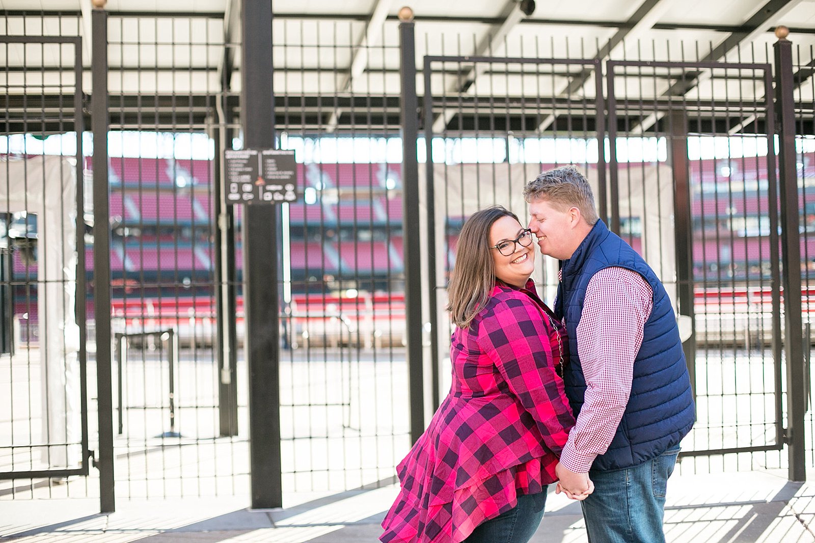 St. Louis engagement session with destination wedding photographer Hollyberry Studio